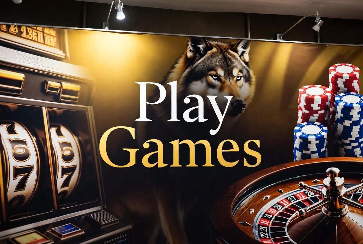 Wolf Winner Australia lobby with pokies, live tables and the AUD cashier
